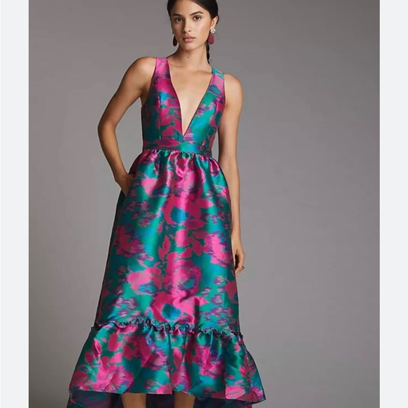 Hutch Dresses & Skirts - NWT Anthropologie Hutch Jacquard High Low Dress